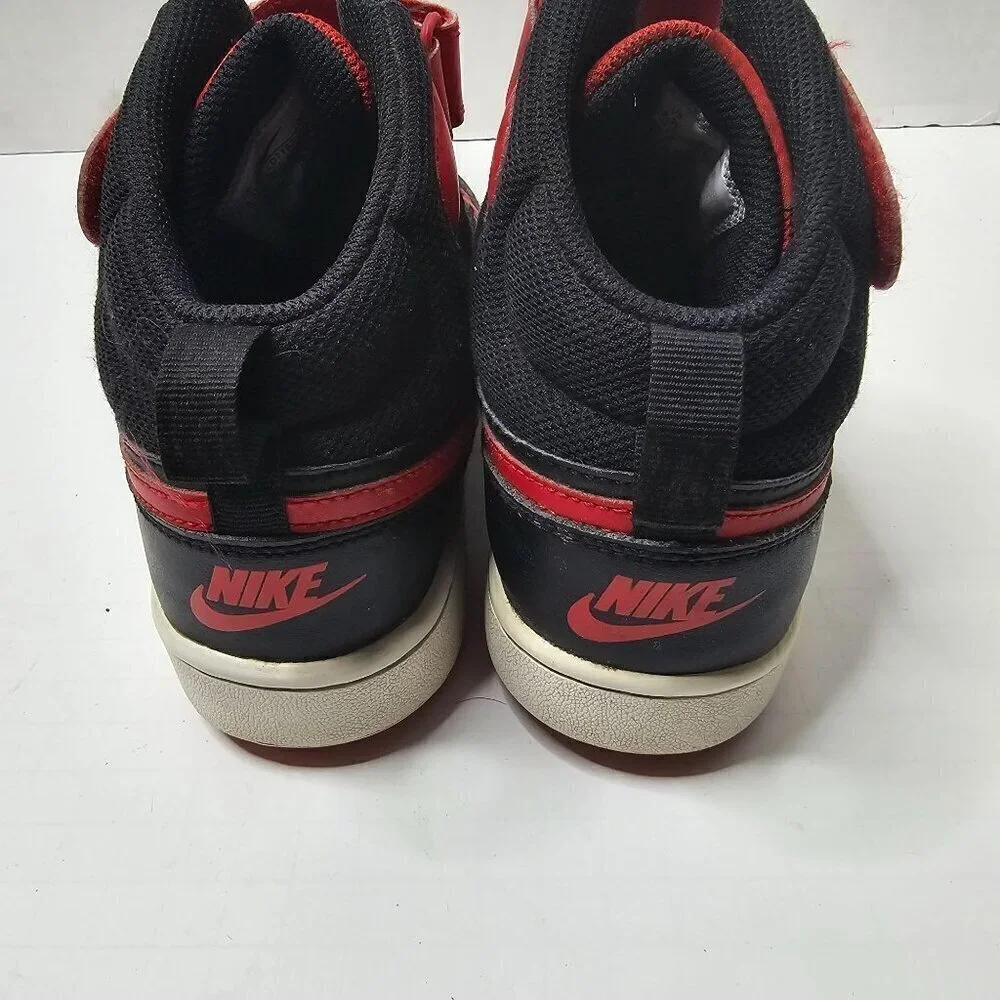 Nike Court Borough Mid 2 Bred Red Black size 5.5 Youth
